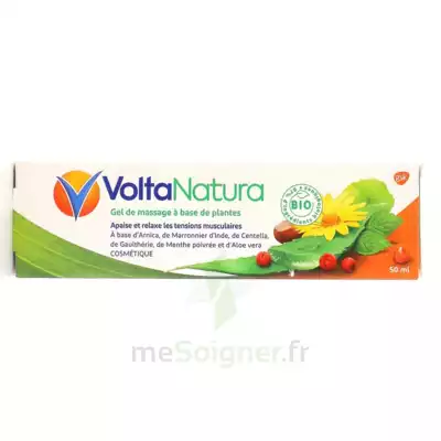 Voltanatura Gel De Massage Plantes Bio T/50ml à Hourtin