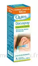 Quies Docuspray Hygiene De L'oreille, Spray 100 Ml à Hourtin