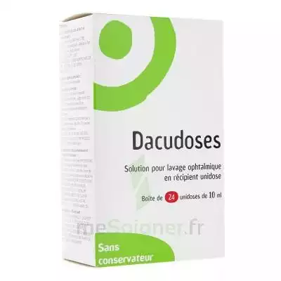 Dacudoses Solution Pour Lavement Ophtalmologique 24unid/10ml à Hourtin