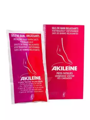 Akileine Soins Rouges Sels De Bain DÉlassant 2sach/150g à Hourtin