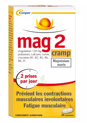 Mag 2 Cramp Comprimés B/30 à Hourtin