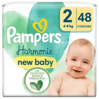 Pampers Harmonie Couche T2 Paquet/48 à Hourtin
